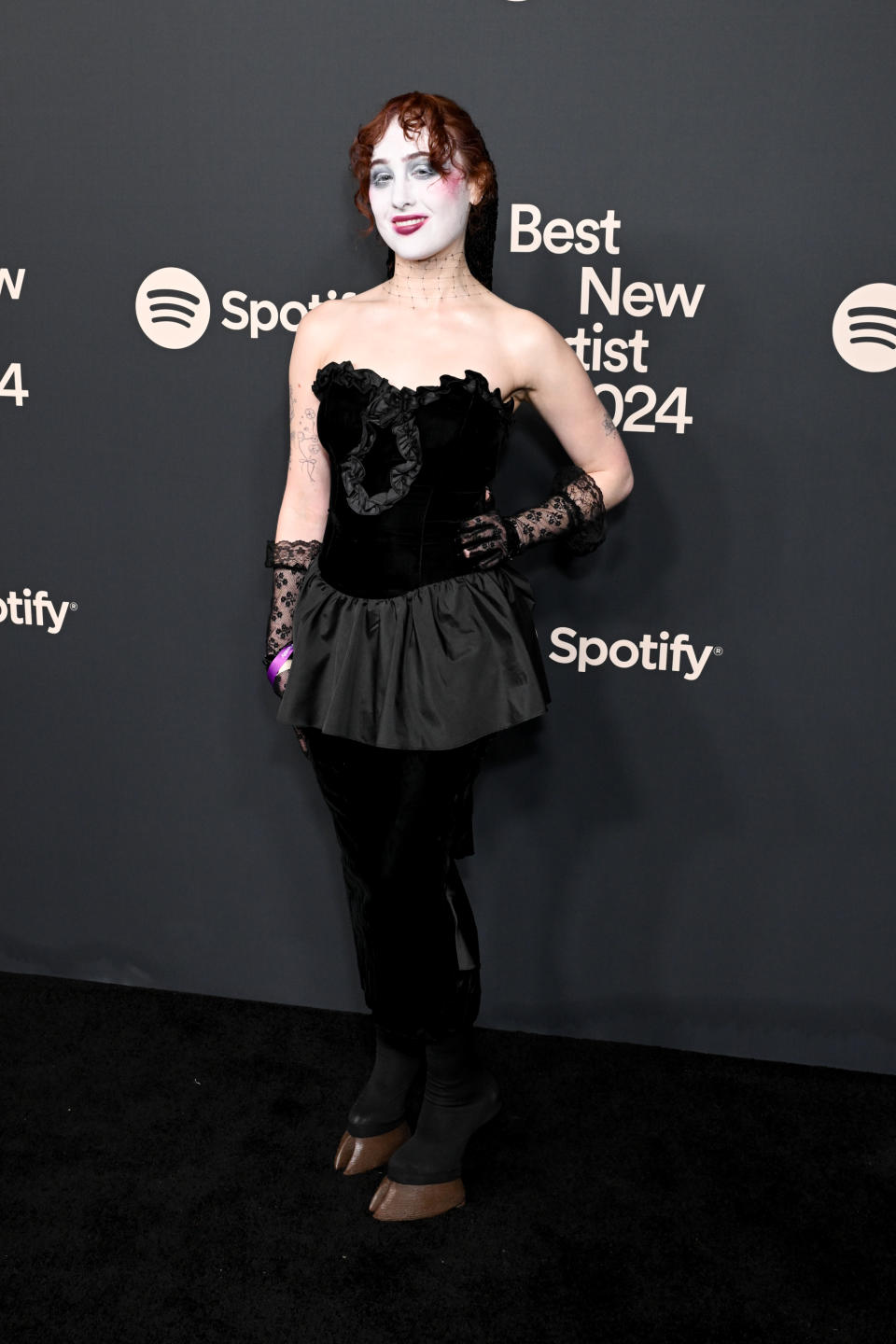 Chappell Roan at the Spotify Best New Artist Party held at Paramount Studios on February 1, 2024 in Los Angeles, California.