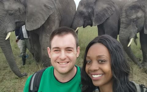 The couple are hoping to settle in the UK - Credit: Jamie Fox/Facebook