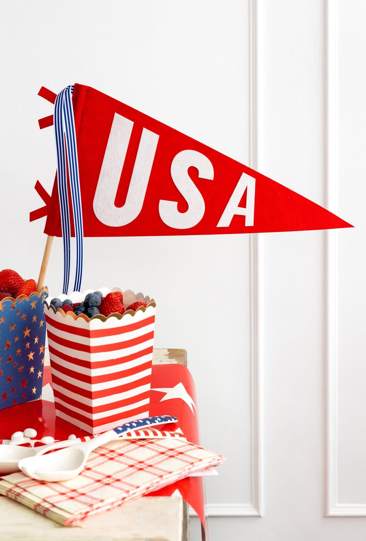 <p><a href="https://mymindseye.com/collections/fourth-of-july/products/usa-felt-pennant-banner" rel="nofollow noopener" target="_blank" data-ylk="slk:Shop Now;elm:context_link;itc:0;sec:content-canvas" class="link rapid-noclick-resp">Shop Now</a></p><p>USA Felt Pennant Banner</p><p>$9.99</p><p>mymindseye.com</p><span class="copyright">My Mind's Eye</span>