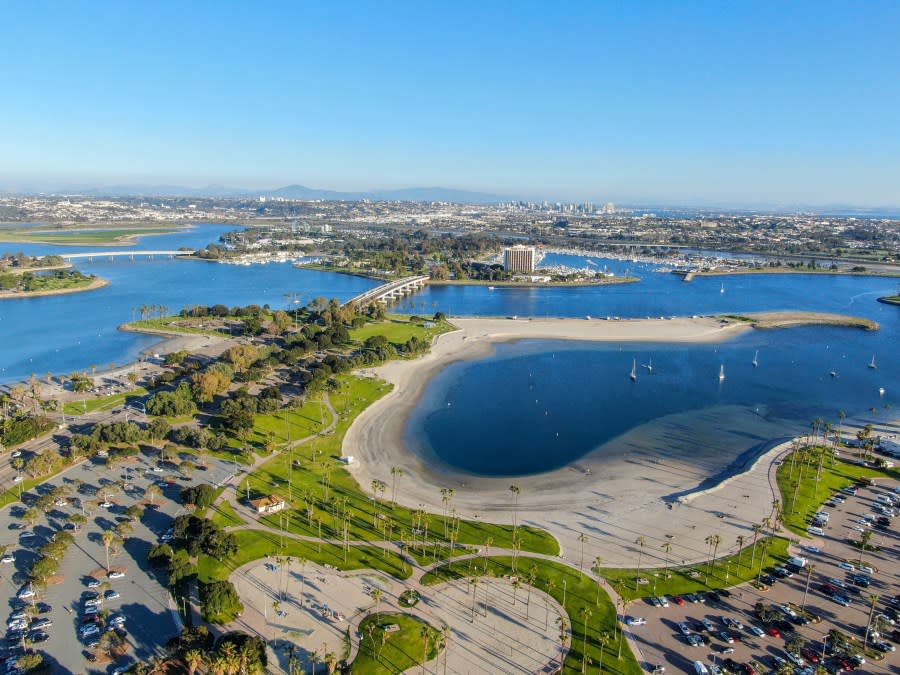 Mission Bay beaches 