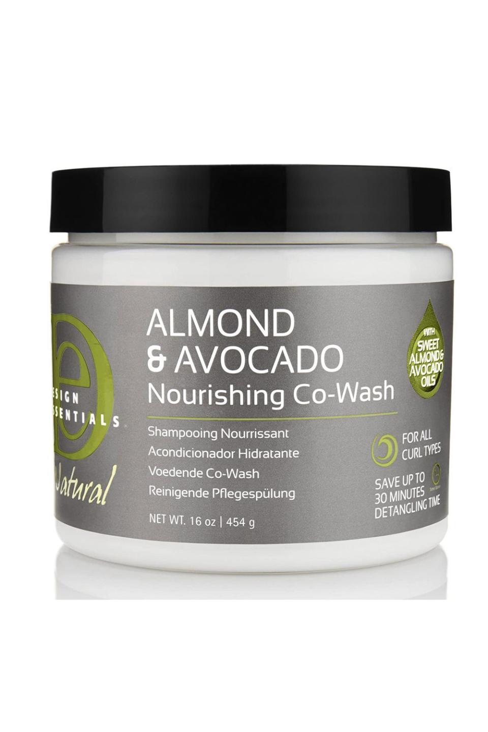 7) Design Essentials Natural Almond & Avocado Nourishing Co-Wash