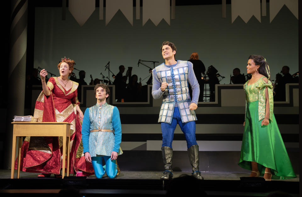 Harriet Harris, Michael Urie, Cheyenne Jackson, Nikki Renée Daniels, ‘Once Upon a Mattress’