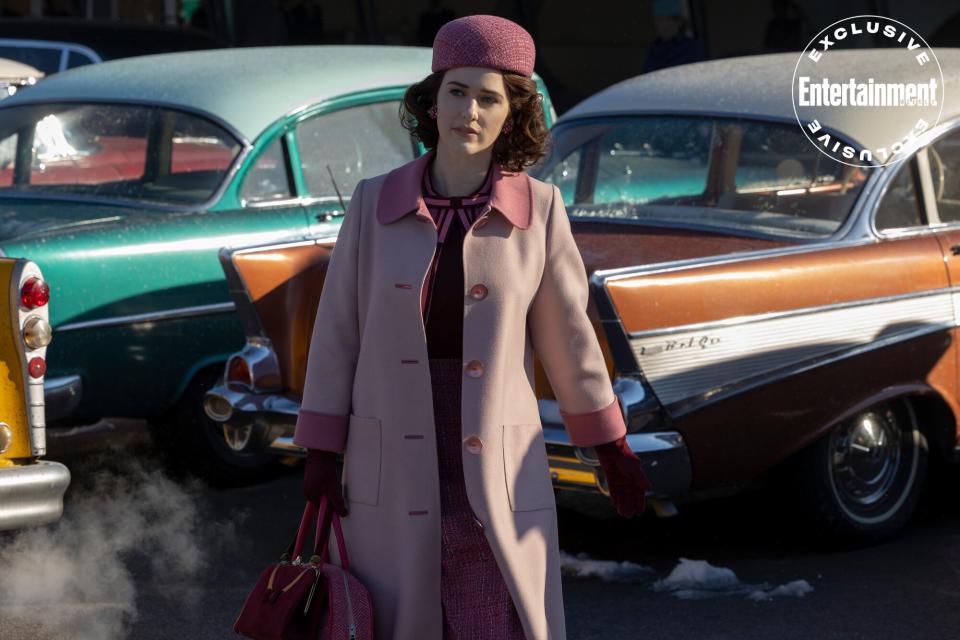 Rachel Brosnahan in season 5 of 'The Marvelous Mrs. Maisel'