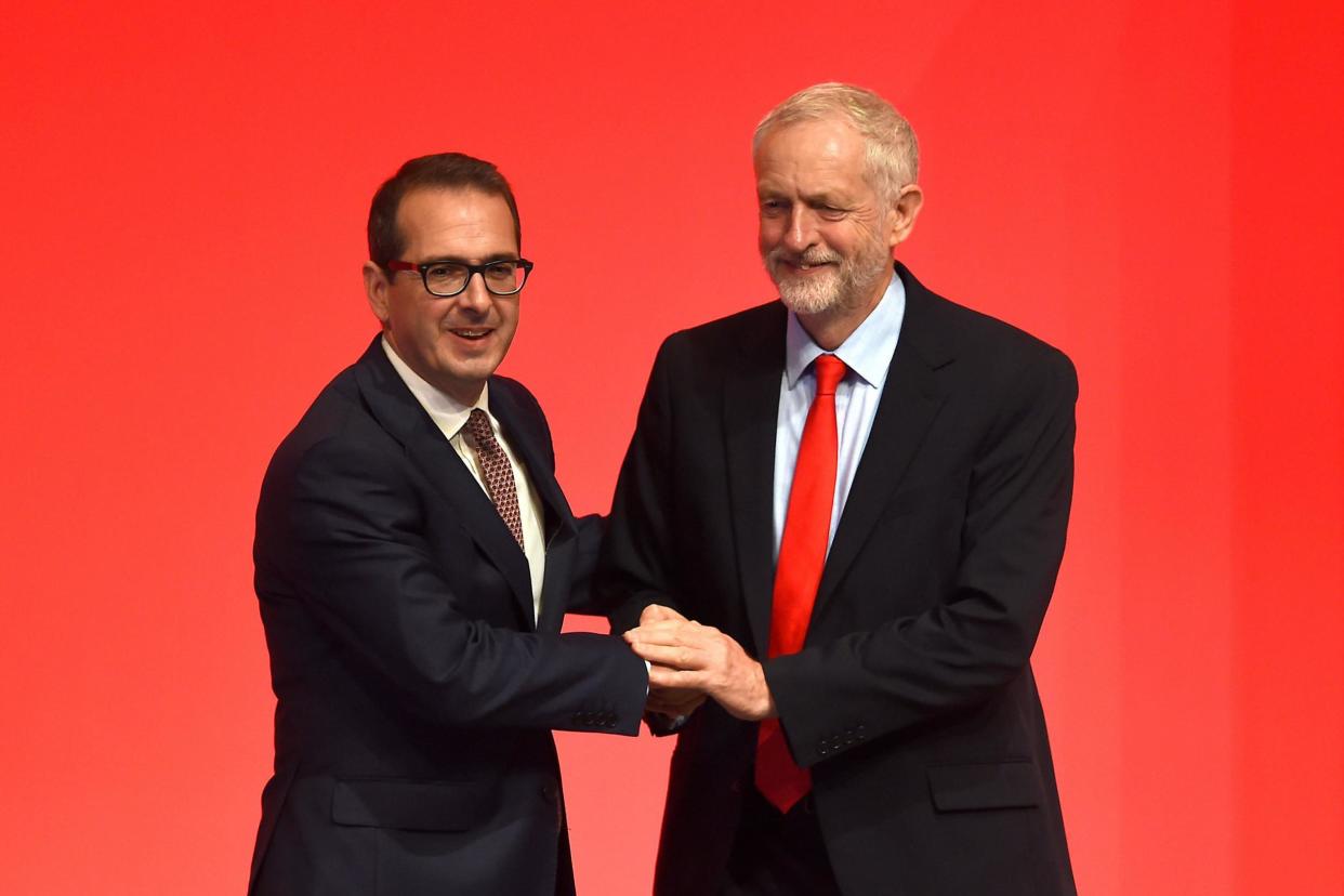 Owen Smith (left) pictured with Jeremy Corbyn: PA Archive/PA Images