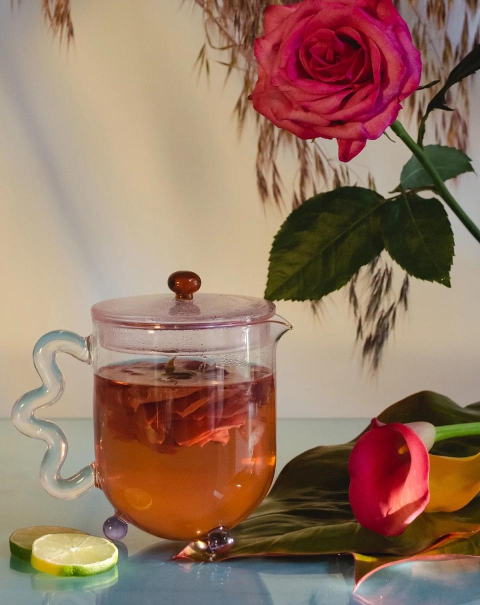 <p><a href="https://go.redirectingat.com?id=74968X1596630&url=https%3A%2F%2Fthe-qi.com%2Fcollections%2Fall%2Fproducts%2Fbloom-glass-teapot&sref=https%3A%2F%2Fwww.bestproducts.com%2Feats%2Fdrinks%2Fg23743777%2Fgifts-for-tea-lovers%2F" rel="nofollow noopener" target="_blank" data-ylk="slk:Shop Now;elm:context_link;itc:0;sec:content-canvas" class="link ">Shop Now</a></p><p>Bloom Glass Teapot</p><p>$125.00</p><p>the-qi.com</p>