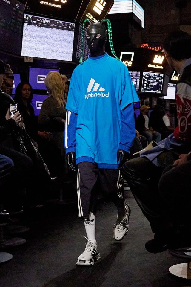 Balenciaga Unveils adidas Collab on NYC Runway