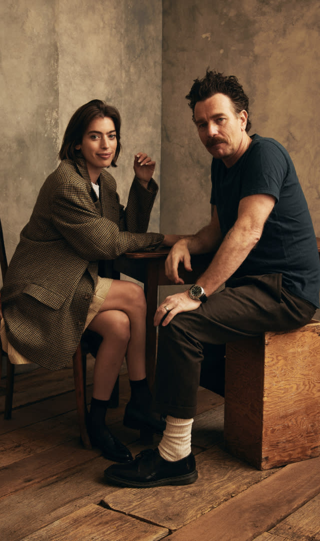 AUSTIN, TX – MARCH 12: Clara McGregor and Ewan McGregor of <em>You Sing Loud, I Sing Louder</em> pose for a portrait at SxSW Film Festival on March 12, 2023 in Austin, Texas. <em>Photo by Robby Klein/Getty Images.</em>