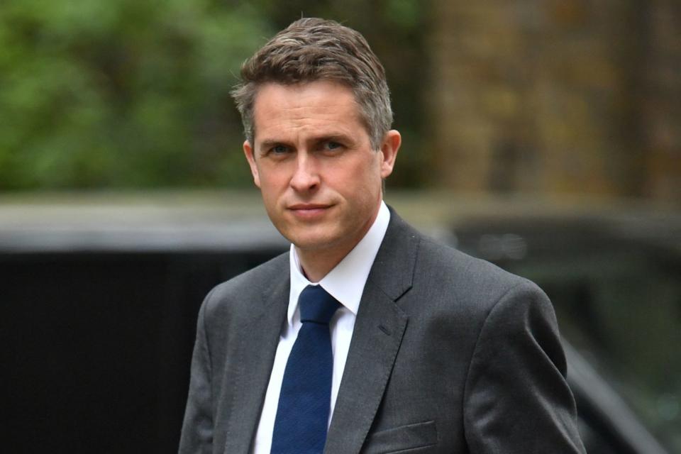 Education Secretary Gavin Williamson wished students 'all the very best' (PA)