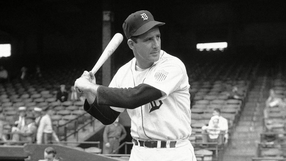 Mandatory Credit: Photo by Anonymous/AP/Shutterstock (6661783a)Hank Greenberg Hank Greenberg, Detroit of Tigers onHank Greenberg Posed Action, Detroit, USA.