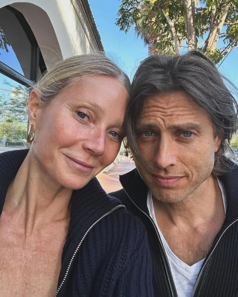 Paltrow now plans to split her time between her homes in Montecito, Calif. and Amagansett in The Hamptons. She is pictured with her husband. gwynethpaltrow/Instagram