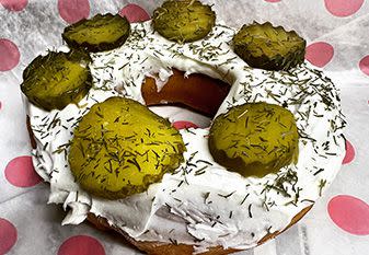 Dill Pickle Donut

Fluffy’s Hand-Cut Donuts