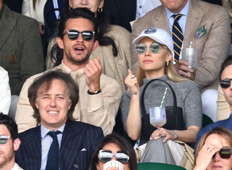 celebrity sightings at wimbledon 2023 day 14