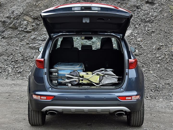 2017 Kia Sportage SX Turbo cargo area photo