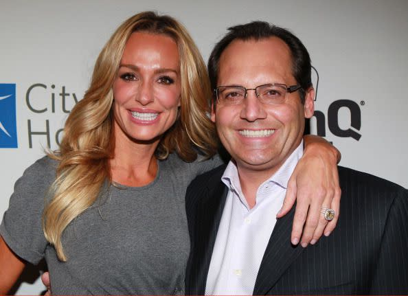 Photo: David Livingston / Getty Images TV personality Taylor Armstrong and husband Russell Armstrong attend Esquire House LA's 'Songs Of Hope VI' at Esquire House LA on November 4, 2010 in Los Angeles, California.