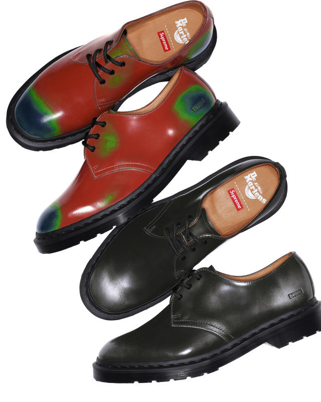 Dr. Martens' Latest Supreme Collaboration Features Shoes Made to 