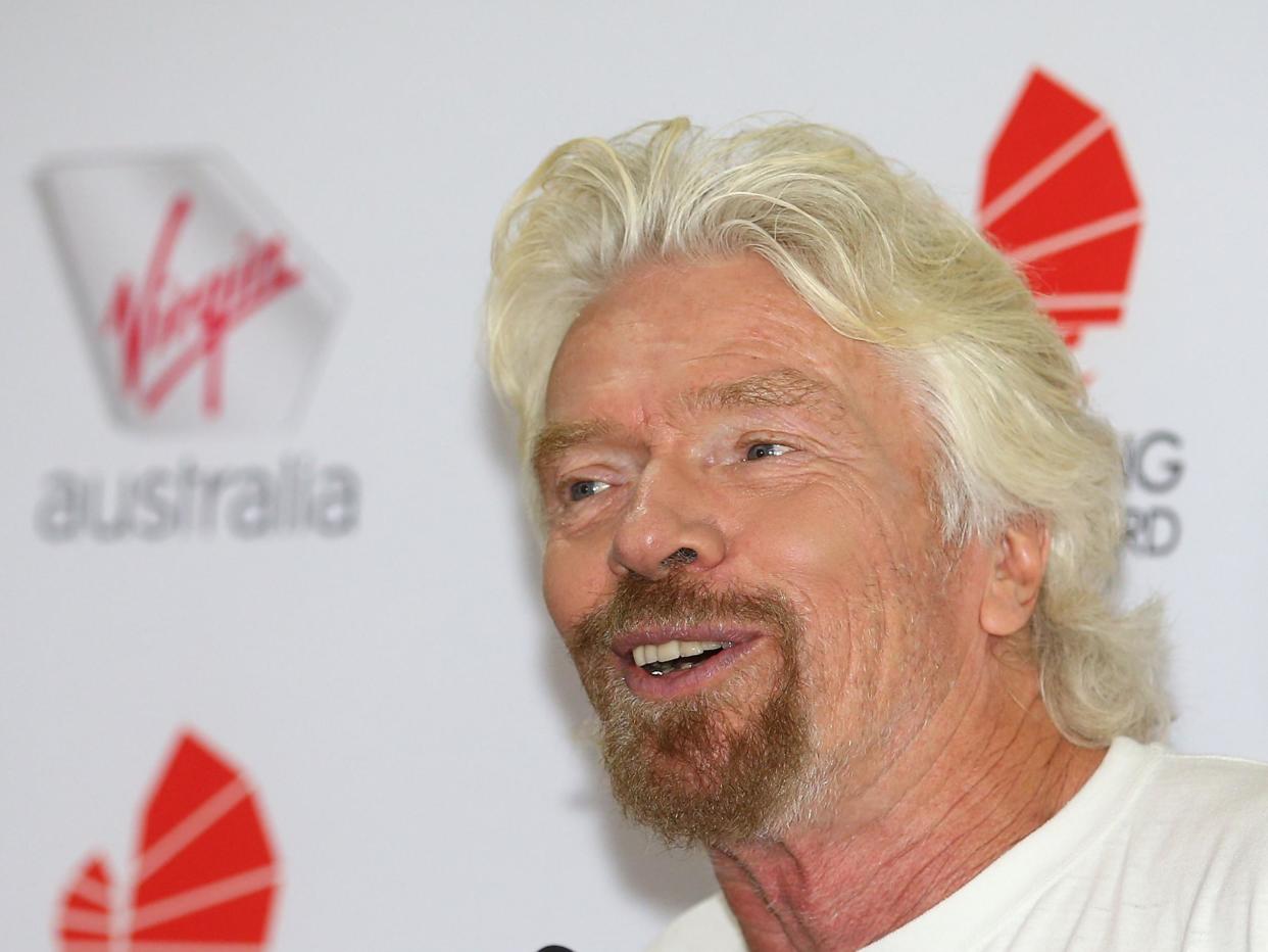 Richard Branson has previously said a universal basic income could boost people's self-esteem: Getty