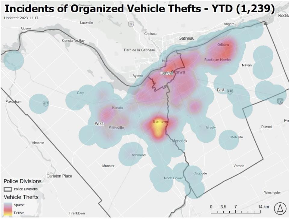 The Ottawa Police are reminding residents to remain vigilant, stay safe, and safeguard their vehicles to avoid being a victim of vehicle theft.