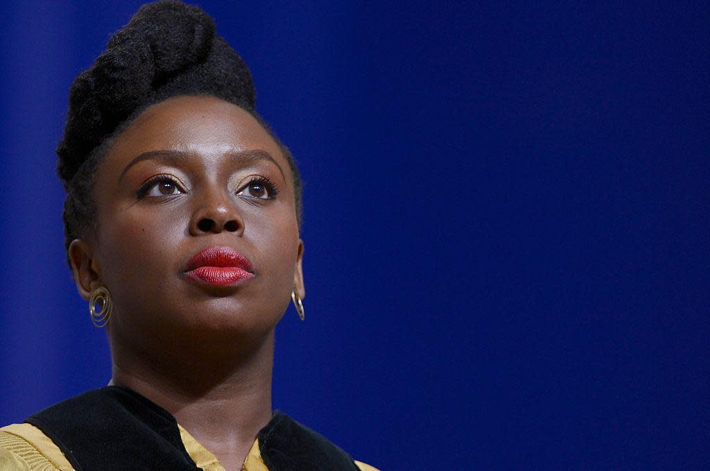 Chimamanda Ngozi Adichie received a backlash for her comments on trans women: Getty