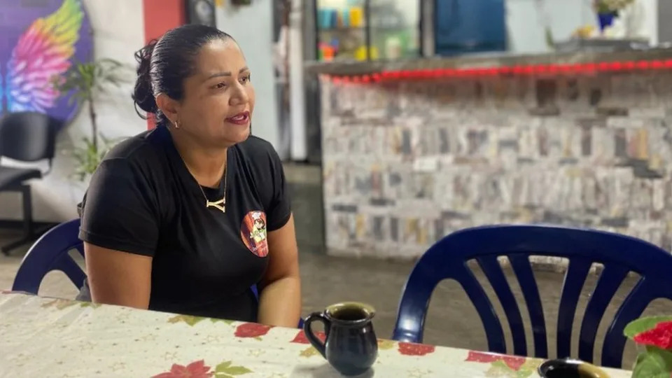 Yeidis Morales in her restaurant &quot;El Sazón de Margarita&quot;