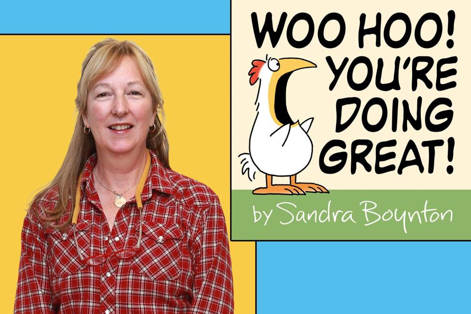 Author Sandra Boynton and her new book, 'Woo Hoo! You're Doing Great'