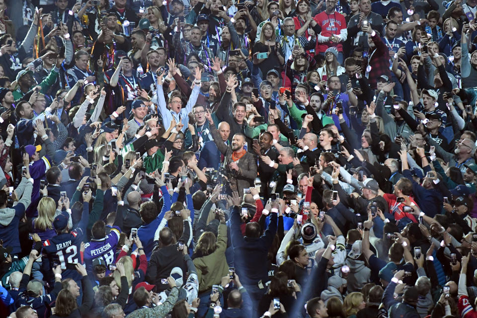 Justin Timberlake at Super Bowl LII