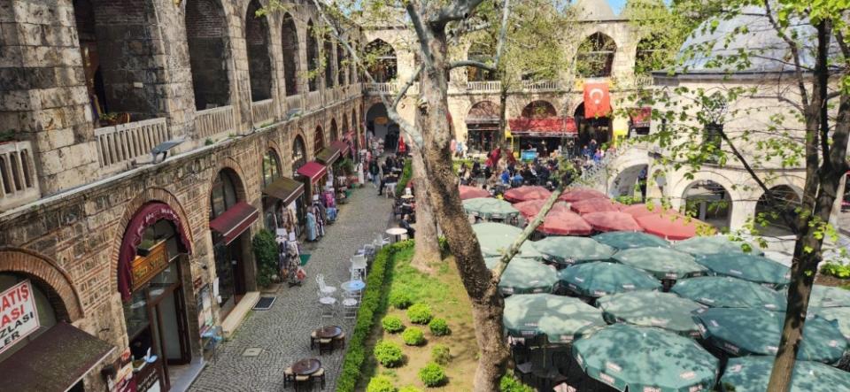 A view of the Koza Han in Bursa. — Picture by Arif Zikri