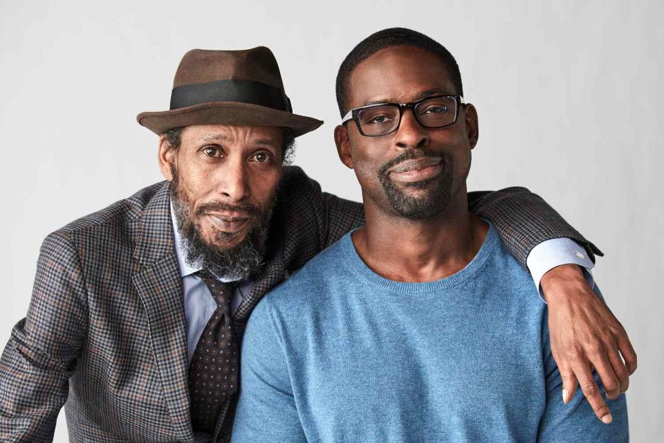 <p>Maarten de Boer/NBCU Photo Bank/NBCUniversal via Getty</p> (L-R) Ron Cephas Jones as William Hall and Sterling K. Brown as Randall Pearson for 