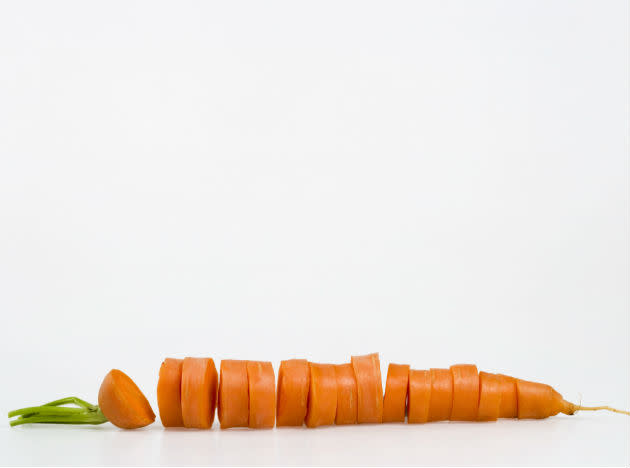 Carrots: The saying turned out to be true. Carrots are actually good for your eyes. Rich in beta-carotene, that protects the eye and reduces the risk of cataracts, carrots can easily be included in your diet in the form of salads or stir-fried veggies.