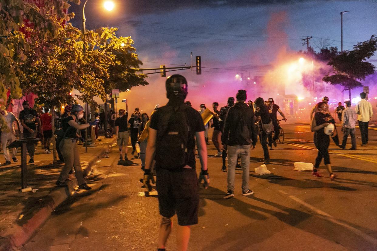 minneapolis george floyd protests fire