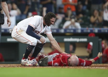 MLB: Los Angeles Angels at Houston Astros