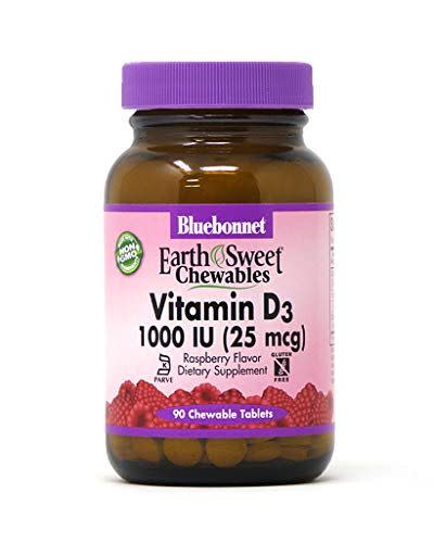 8) BlueBonnet Nutrition EarthSweet Vitamin D3 Chewables