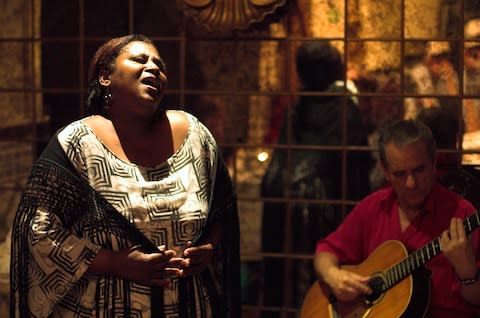 A fado singer in Lisbon - Credit: ALAMY