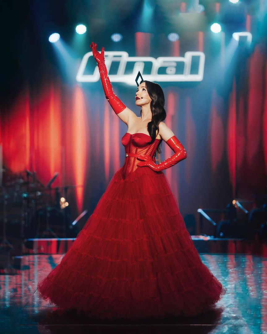 Natalia Oreiro brilló con un impactante vestido en la final de La Voz Uruguay: el detalle que llamó la atención (Foto: Instagram/@nataliaoreirosoy)