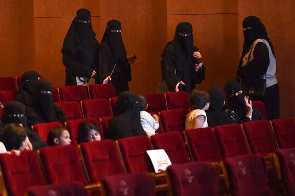 Saudi Arabia just lifted a ban on movie theaters for the first time in 35 years