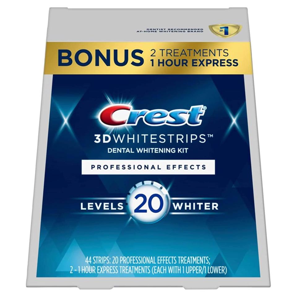 Crest Whitening Strips Are on Sale During Amazon's Big Spring Sale