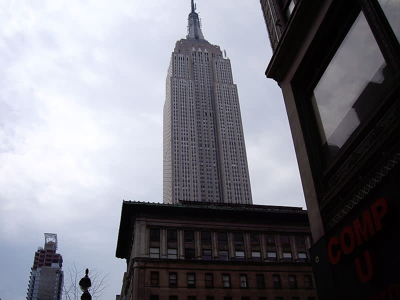 <b>Nueva York</b>: Relativo éxito en la Ciudad de la Gran Manzana para la posibilidad secesionista. De momento 14.400 personas abogan por una Nueva York independiente. En la foto, el Empire State. (Wikimedia Commons):