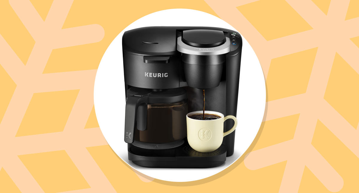 This Keurig makes perfect iced coffee and hot coffee, and it's $20