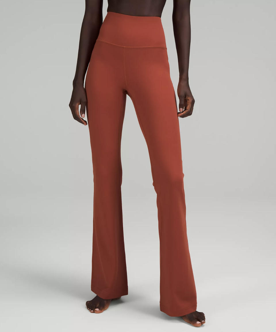 Groove Super-High-Rise Flared Pant (Photo via Lululemon)