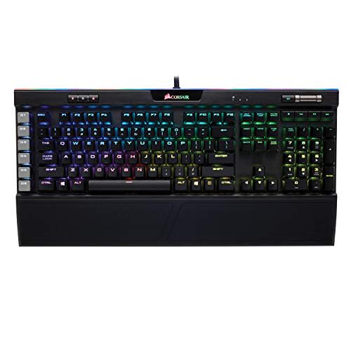 Corsair K95 RGB Platinum Mechanical Gaming Keyboard -  6x Programmable Macro Keys - USB Passthr…