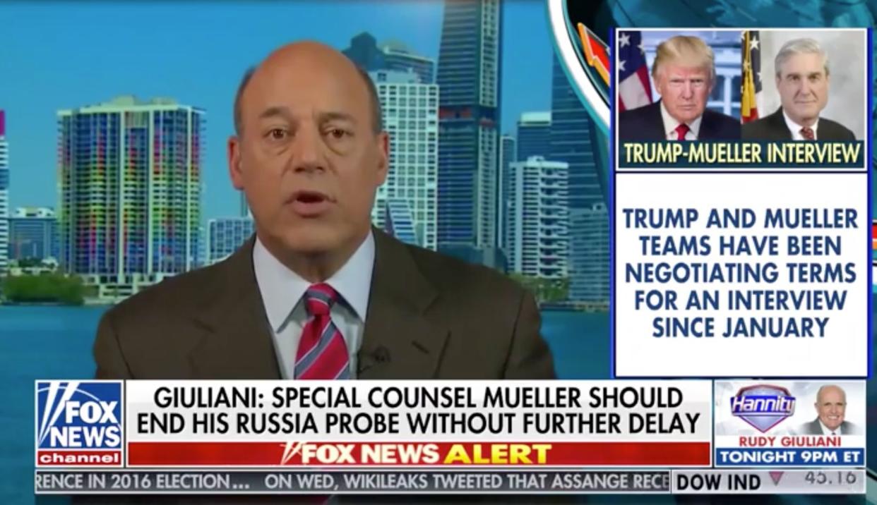 &ldquo;My problem with Donald Trump sitting down is that Donald Trump talks in such loopy ways, and he&rsquo;s constantly contradicting himself and saying things,&rdquo; Ari Fleischer said. (Photo: Fox News)