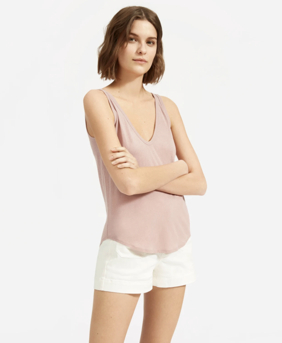 The perfect wear-everywhere cami. (Photo: Everlane)