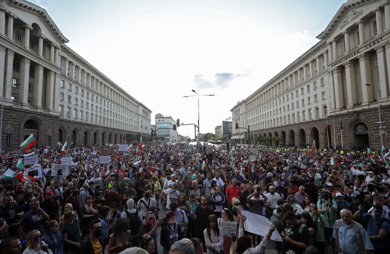 Anti-government protest in Sofia