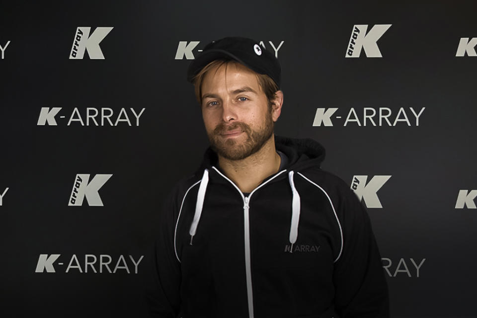 Headshot of Daneil Strasserra of K-array.