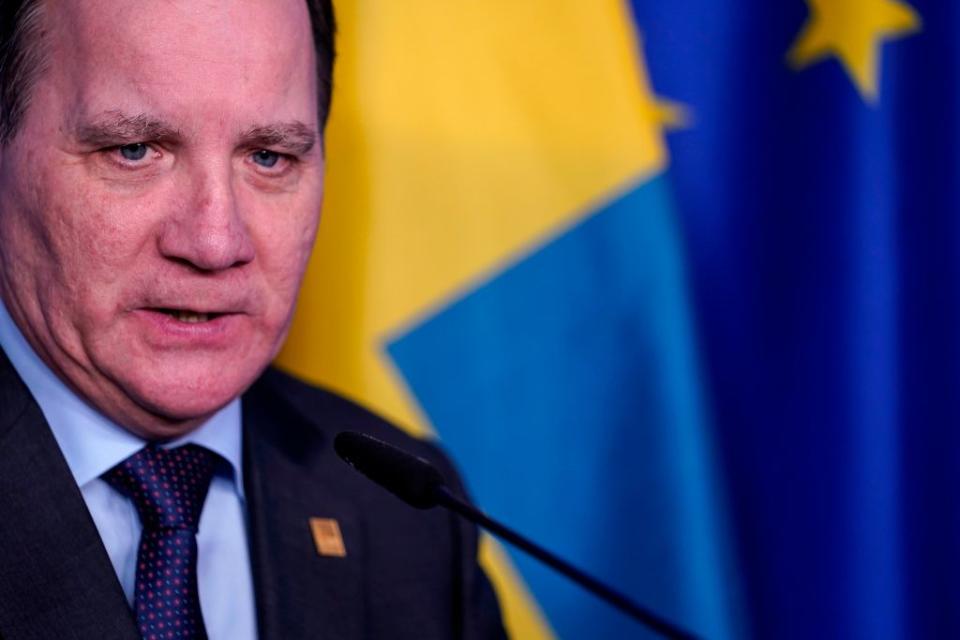 Sweden's Prime Minister Stefan Lofven has rejected the notion Sweden has remained open. Source: Getty