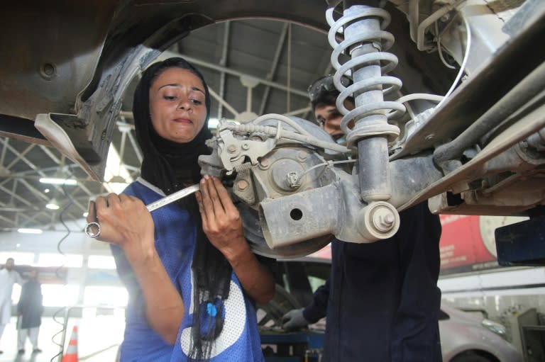 Uzma Nawaz spent years overcoming entrenched gender stereotypes and financial hurdles en route to earning a mechanical engineering degree and netting a job with an auto repairs garage