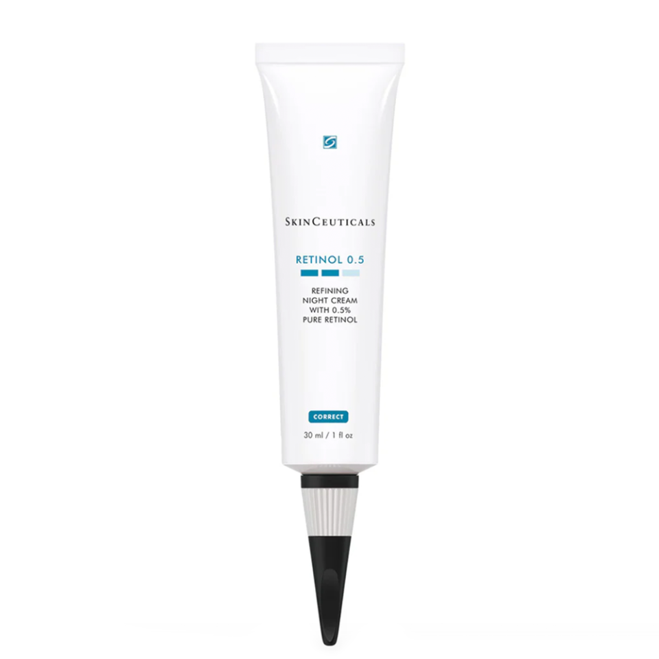 <p><a href="https://go.redirectingat.com?id=74968X1596630&url=https%3A%2F%2Fbluemercury.com%2Fproducts%2Fskinceuticals-retinol-05%3Fvariant%3D32365293469771&sref=https%3A%2F%2Fwww.harpersbazaar.com%2Fbeauty%2Fskin-care%2Fg25939407%2Fbest-retinol-creams%2F" rel="nofollow noopener" target="_blank" data-ylk="slk:Shop Now;elm:context_link;itc:0;sec:content-canvas" class="link ">Shop Now</a></p><p>Retinol 0.5</p><p>$90.00</p><span class="copyright">Bluemercury</span>