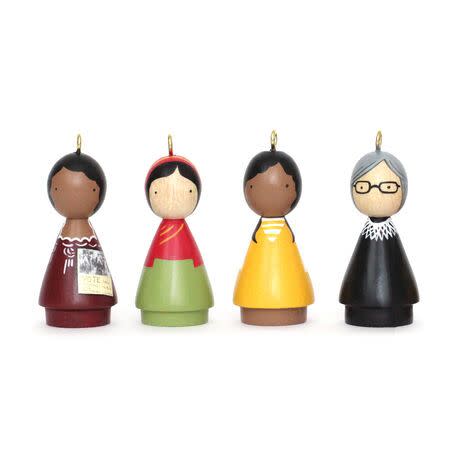 Trailblazers Peg Doll Ornaments  (Set of 4)