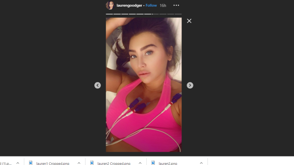 Lauren Goodger Instagram