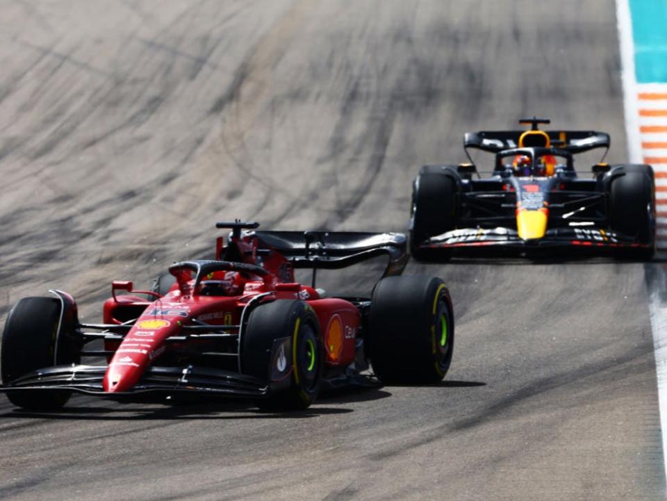 Verstappen and Leclerc look set to do battle once more in Spain (Getty Images)