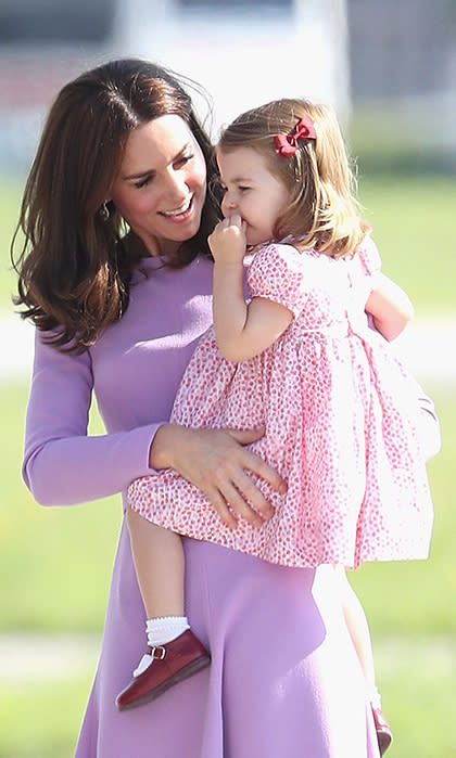 Kate Middleton with her husband, Prince William